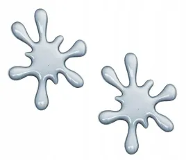 naklejka-na-samochod-kleks-3d-srebrny
