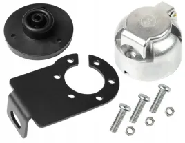 gniazdo-przyczepy-alu-uszczelka-mocowanie-sruby