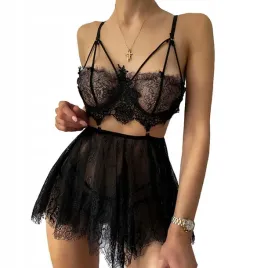 zmyslowy-koronkowy-komplet-bielizna-damska-seksowna-koszulka-walentynki