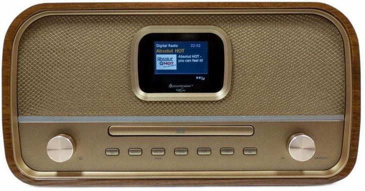 RADIO DAB+ CD MP3 USB BLUETOOTH W STYLU RETRO