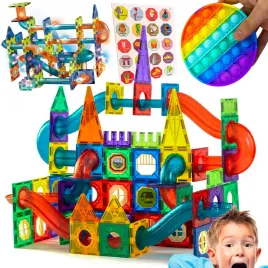 klocki-magnetyczne-swiecace-tor-kulkowy-xxxl-konstrukcyjne-zestaw-gratis