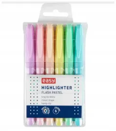 zakreslacz-flash-pastel-6-kolorow-easy