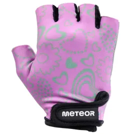 rekawiczki-rowerowe-dzieciece-meteor-kids-flower-r-xs