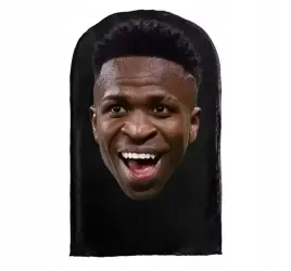 maska-vinicius-junior-real-madryt-smieszny-prezent