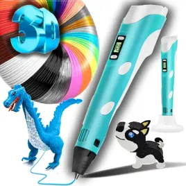 dlugopis-3d-pen-dla-dzieci-drukarka-3d-20-wkladow-filamentow