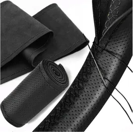 pokrowiec-na-kierownice-czarny-perforowany-obszycie-kierownicy-nakladka