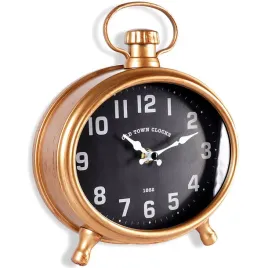 zegar-scienny-zloty-czarny-budzik-205x24-cm