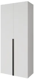 szafa-modulowa-alba-100-2d-biala-uchwyt-czarny