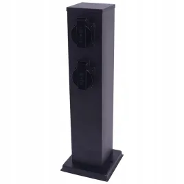 milagro-slupek-ogrodowy-electric-40cm-2-gniazda-16a