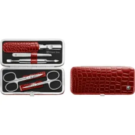 zwilling-classic-inox-zestaw-do-manicure-czerwone-etui-5-elementow
