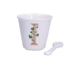 la-porcellana-bianca-filizanka-z-lyzeczka-litera-i-75-ml