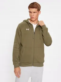 under-armour-bluza-ua-rival-fleece-fz-hoodie-1379767-khaki-loose-fit