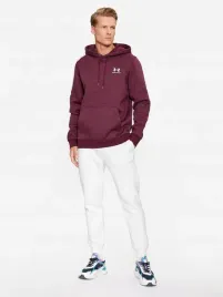 under-armour-bluza-ua-essential-fleece-hoodie-1373880-bordowy-loose-fit