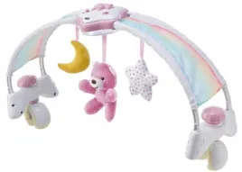 panel-na-lozeczko-rainbow-sky-rozowy