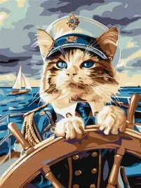 malowanie-po-numerach-kot-admiral-30x40cm