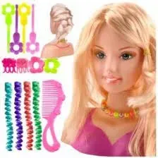 stylizacja-glowa-lalki-do-stylizacji-kreatywna-fryzjer-makijaz