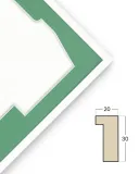 ramka-na-koszulke-sportowa-basic-biala-stan-nowy