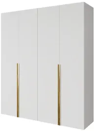 szafa-modulowa-alba-200-4d-biala-uchwyt-zloty
