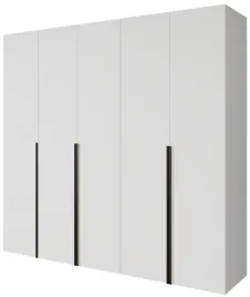 szafa-modulowa-alba-250-5d-biala-uchwyt-zloty-bestseller
