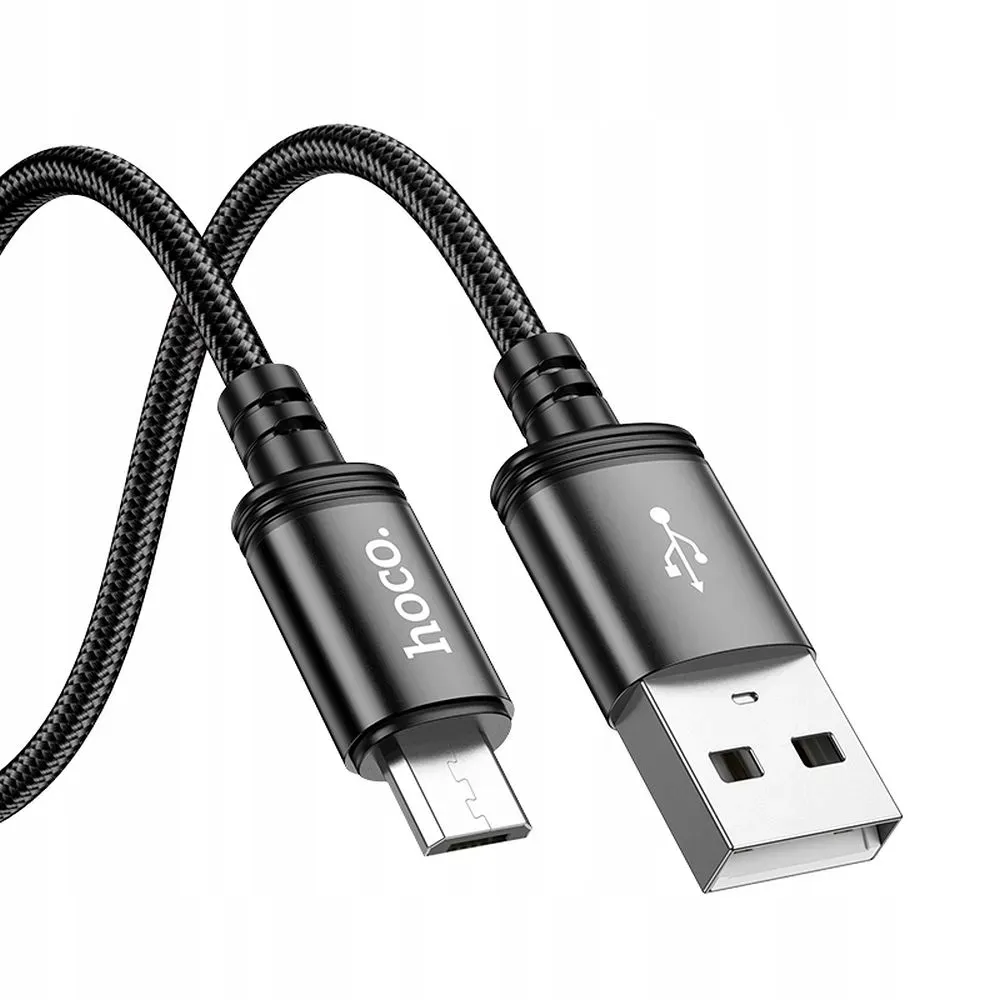 hoco-kabel-ladowania-usb-micro-usb-24a-x89-2m-czarny