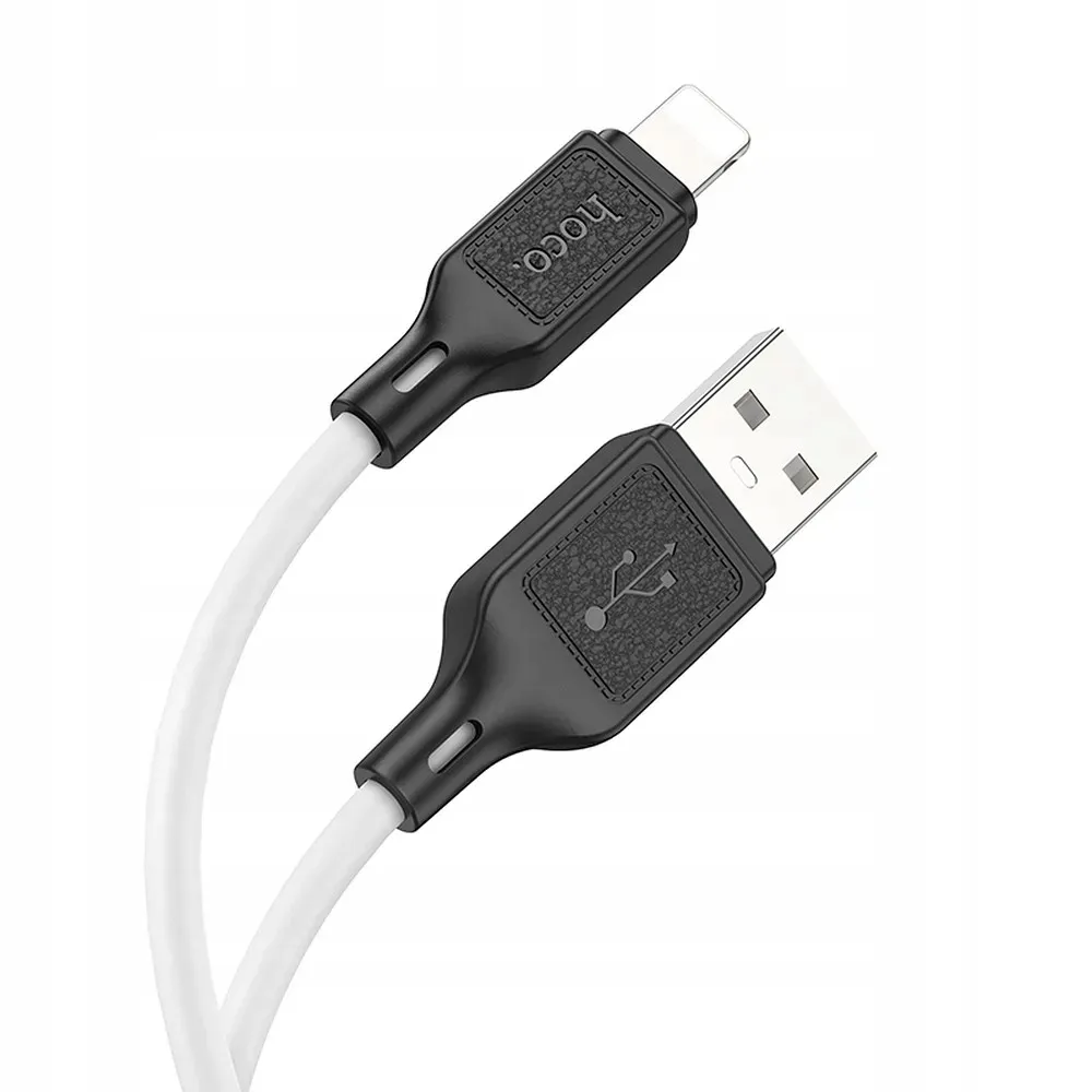 hoco-kabel-usb-a-apple-lightning-24a-x90-1m-bialy-stan-nowy