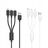 hoco-kabel-3w1-usb-do-lightning-micro-usb-usb-c-2a-x74-1m-czarny-dlugosc-przewodu-1-m