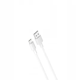 xo-kabel-nb156-usb-usb-c-10-m-24a-bialy