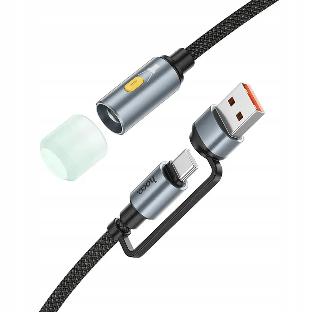 hoco-kabel-usb-a-typ-c-do-led-light-ua38c-czarny-stan-nowy