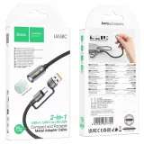 hoco-kabel-usb-a-typ-c-do-led-light-ua38c-czarny-stan-nowy-kod-producenta-ua38c