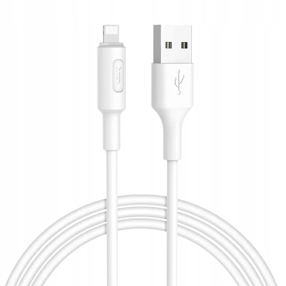 hoco-kabel-usb-a-do-lightning-2a-x25-1-m-bialy