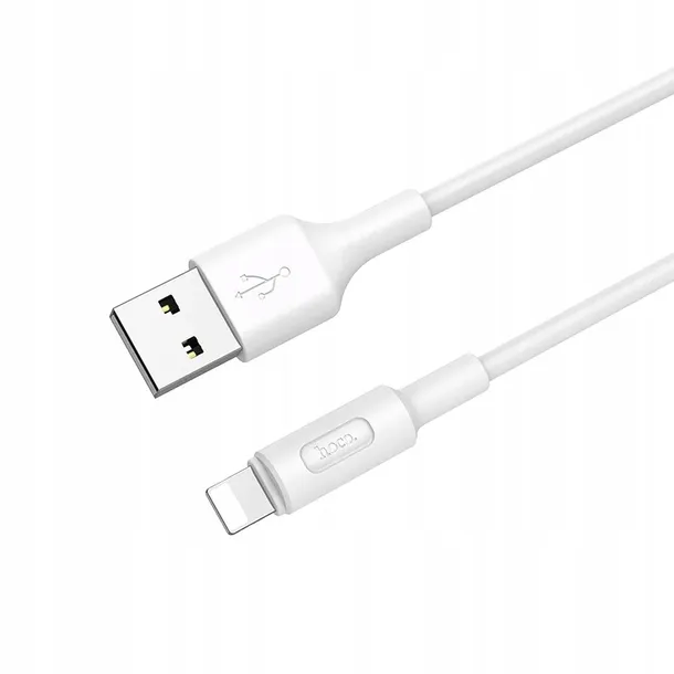 hoco-kabel-usb-a-do-lightning-2a-x25-1-m-bialy-kolor-bialy