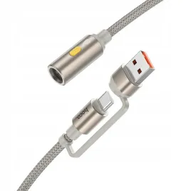 hoco-zapalniczka-elektryczna-samochodowa-na-kabelu-30cm-usb-usb-c-zloty