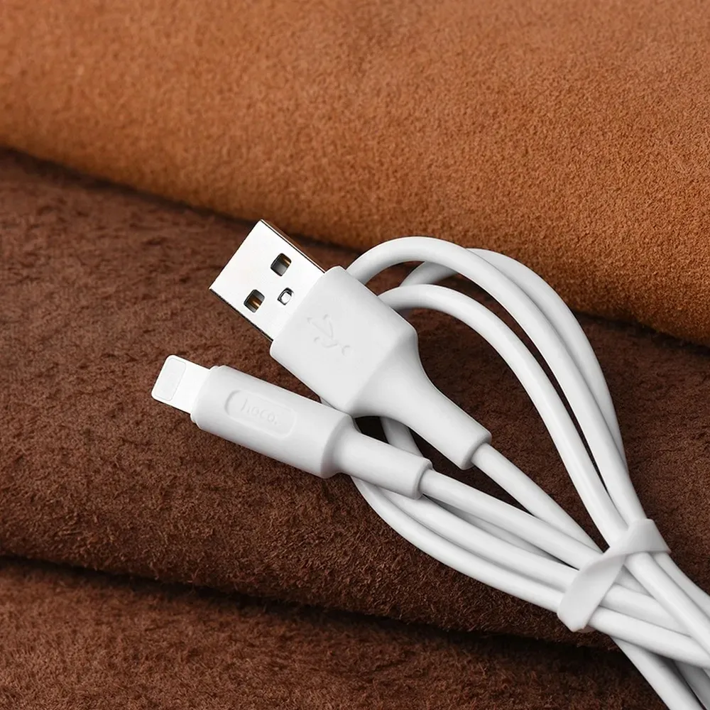 hoco-kabel-usb-a-do-apple-lightning-2a-x25-1m-bialy