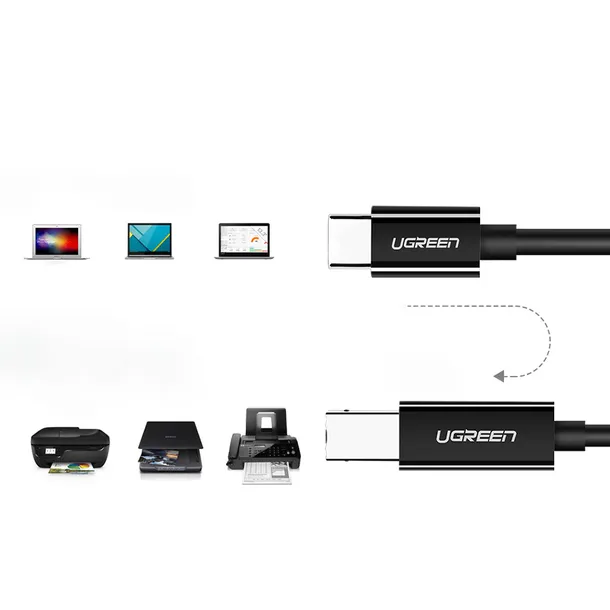 kabel-ugreen-us241-usb-c-2-0-usb-b-1-m-czarny-dlugosc-kabla-1-m