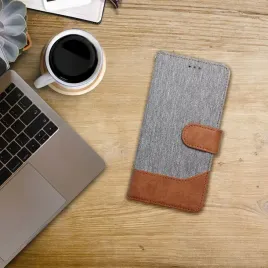 kabura-jeans-book-do-xiaomi-redmi-13c-poco-c65-szary