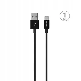 kabel-puro-white-usb-a-usb-c-1m-czarny