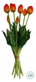 tulipan-bukiet-gumowany-pomaranczowy
