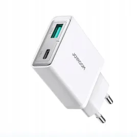 ladowarka-sieciowa-joyroom-jr-tcf14-20w-usb-a-usb-c-supercienka-biala