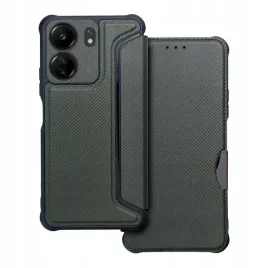 kabura-razor-book-do-xiaomi-redmi-13c-ciemnozielony