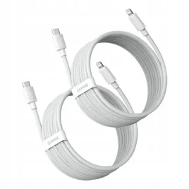 kabel-baseus-simple-wisdom-lightning-usb-c-20w-1-5-m-2-szt-bialy