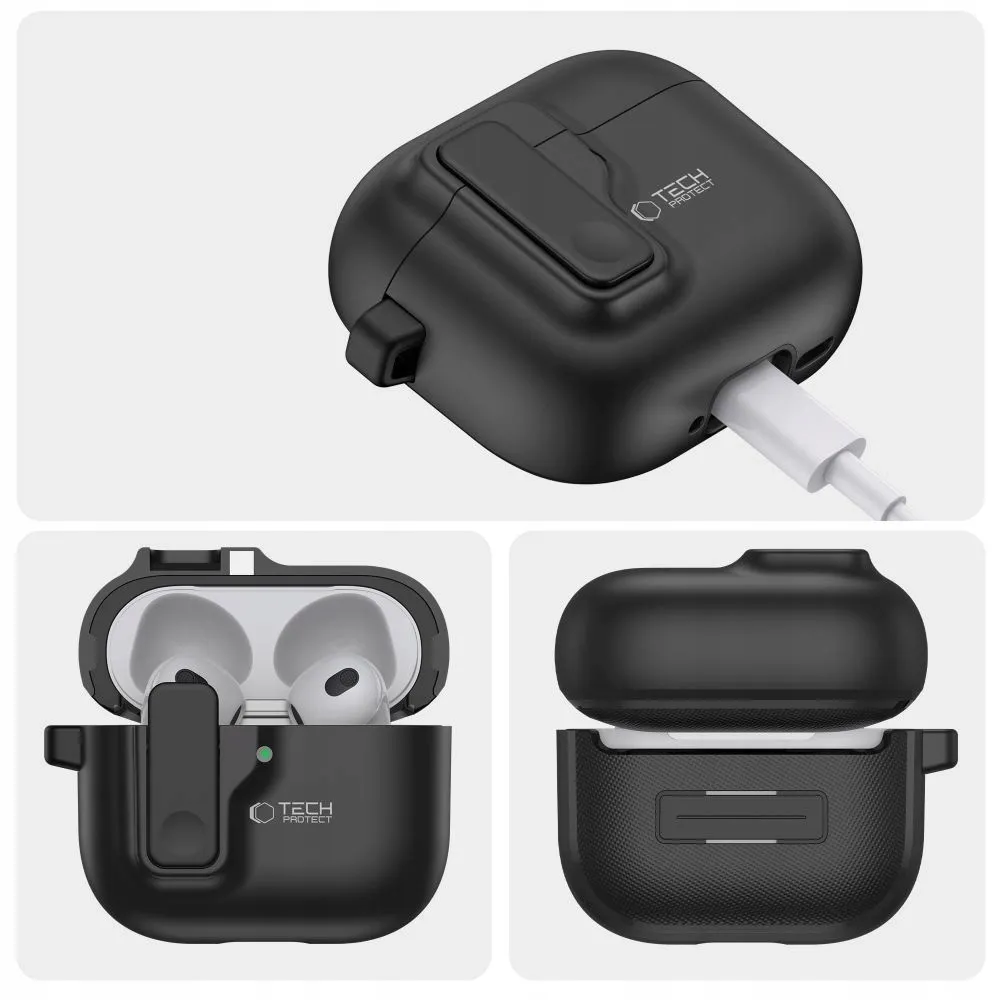 etui-tech-protect-slim-hook-na-airpods-4-czarne