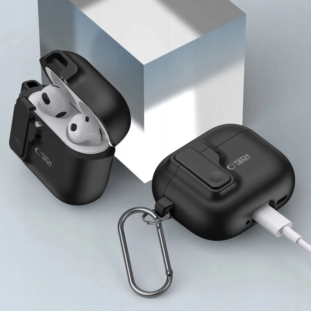 etui-tech-protect-slim-hook-na-airpods-4-czarne