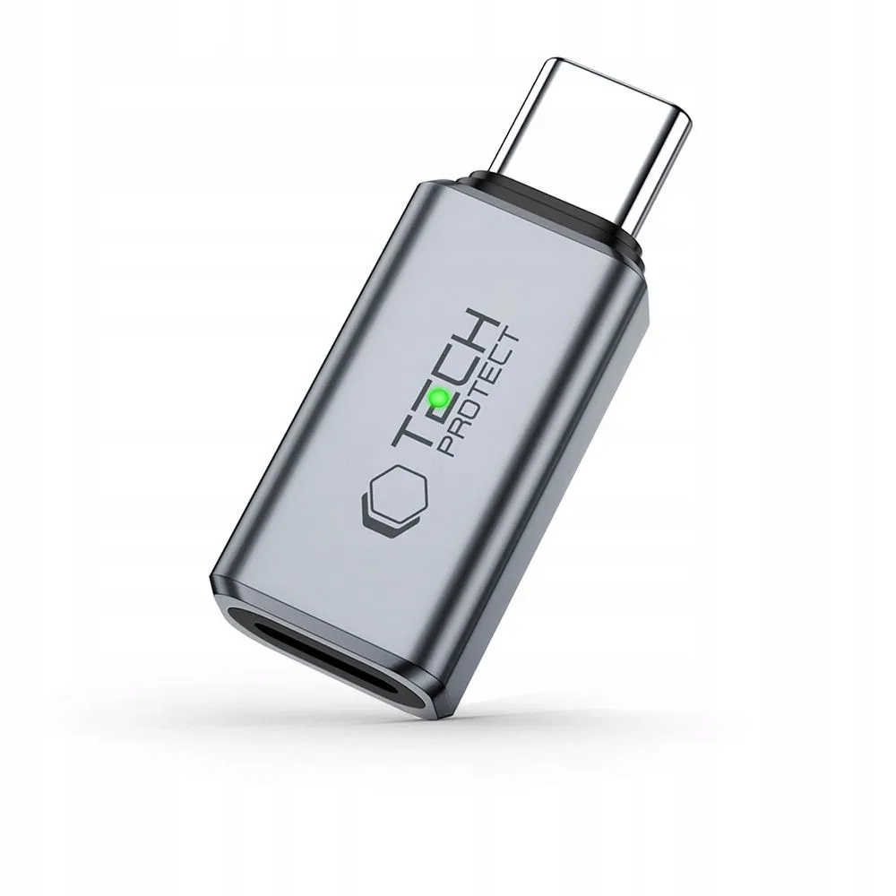 adapter-przejsciowka-tech-protect-usb-c-do-lightning-szary-stan-nowy