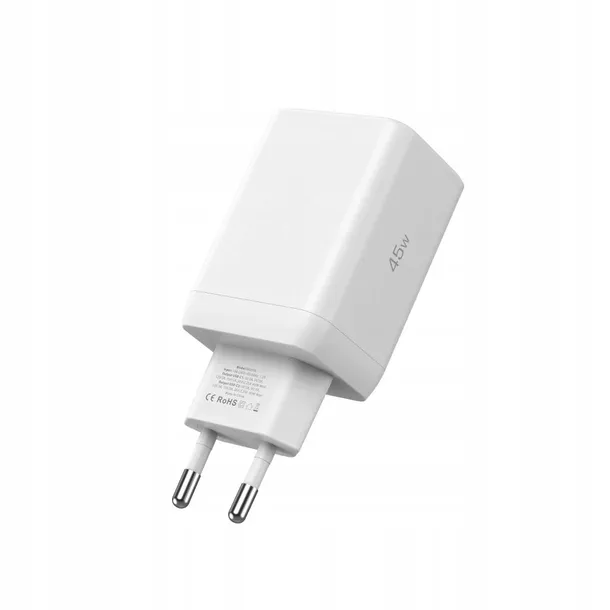 ladowarka-tech-protect-nc45w-gan-2x-usb-c-pd-45w-biale-marka-tech-protect