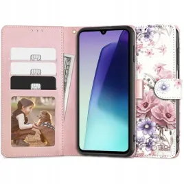 etui-tech-protect-wallet-na-xiaomi-redmi-14c-poco-c75-rozowe