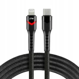 kabel-przewod-usb-c-apple-lightning-rgb-led-100cm-everactive-pd-27w