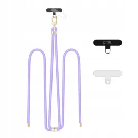 smycz-pasek-do-telefonu-tech-protect-rope-crossbody-strap-fioletowa