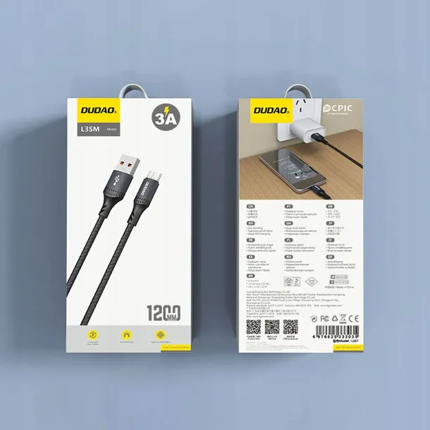 kabel-dudao-usb-microusb-typ-b-12-m-czarny-zlacza-usb-microusb-typ-b