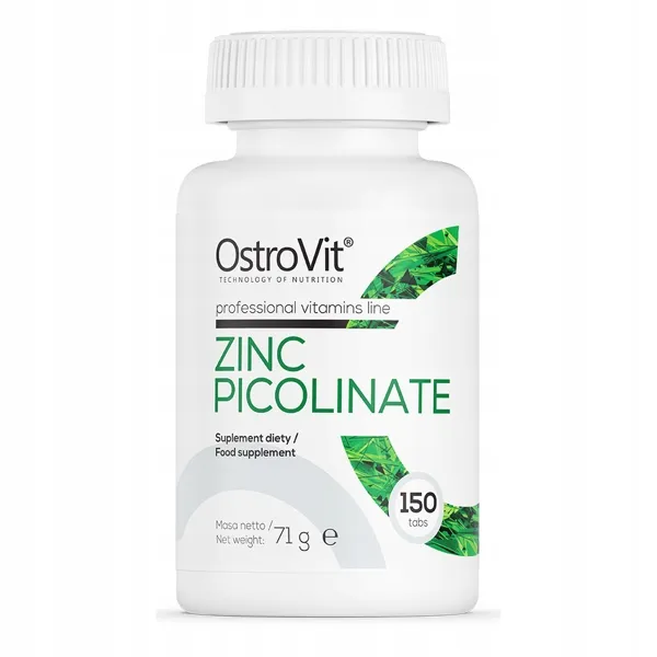 ostrovit-cynk-zinc-picolinate-150-tabletek-waga-z-opakowaniem-0-04-kg