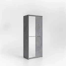 szafa-otwierana-z-lustrem-dwudrzwiowa-80cm-x-200cm-betonor-polki-wieszak